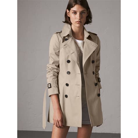 burberry short trench